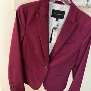 Banana Republic Wine-Colored Blazer